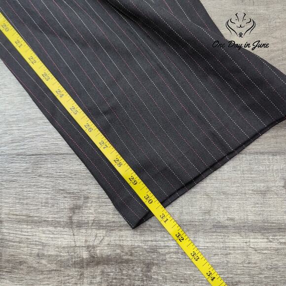 Kim Rogers Plus Size Signature Pin Striped Pants Size 16W - Picture 5 of 6